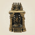 Bronze Ganesh Shrine Statue 2"– Temple - Style Vinayaka Murti - Luxeartisanship