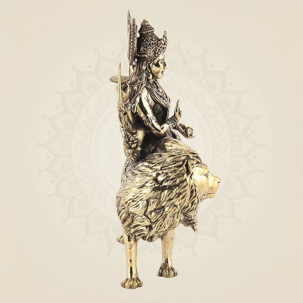 Brass Idol for Wealth & Divine Blessings