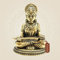Lightweight Brass Annapurna Devi Idol – Superfine Handcrafted Statue for Puja & Décor 3.25"