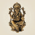 Panchaloha Bronze Ganapati Statue