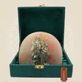 Shri Ram Sita 999 Silver Plated Idol on Stone Base – Auspicious Home Decor - Luxeartisanship