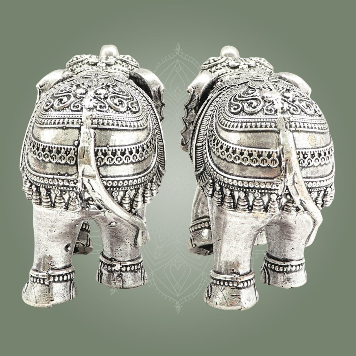 Brass Elephant Murti